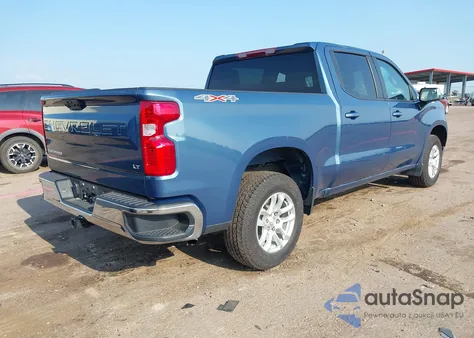 2024 Chevrolet Silverado 4Wd Short Bed Lt With 2Fl из США, поврежденный, VIN 1GCPDKEK1RZ251076